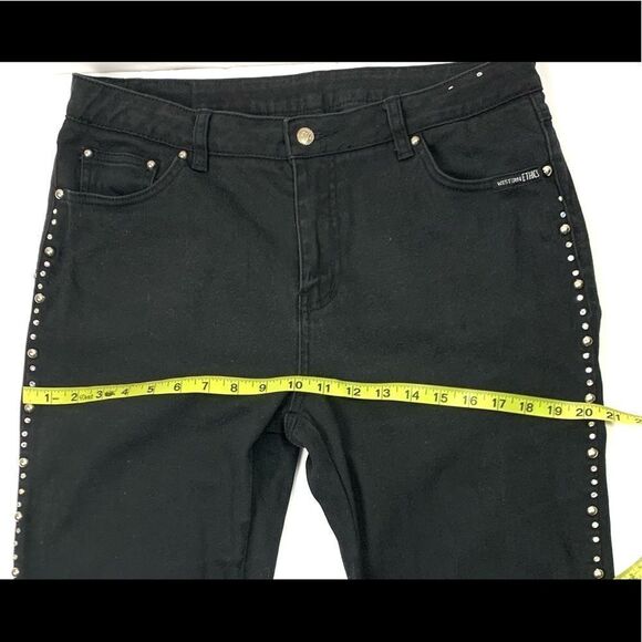 Vintage Western Ethics High Rise Black Studded Jeans - Picture 4 of 9